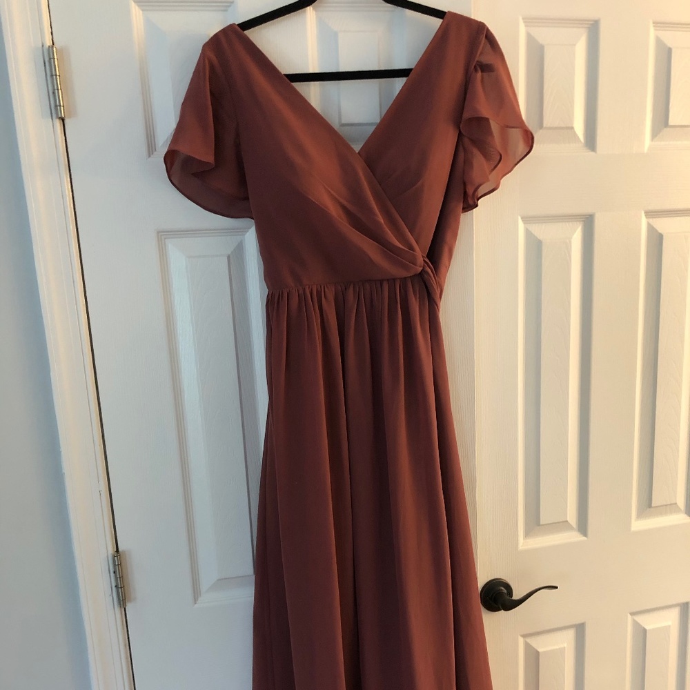 Revelry Bridesmaid Chiffon Dress